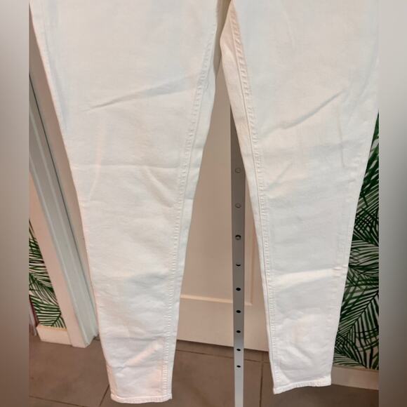 Boyish White Blythe High Rise Skinny Jeans 26 NWT - Picture 2 of 11